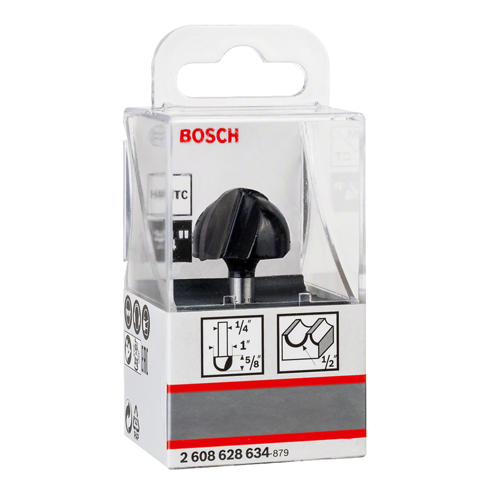Fresa Core Box para Canal Meia Cana Haste 1-4 Bosch 76377_0